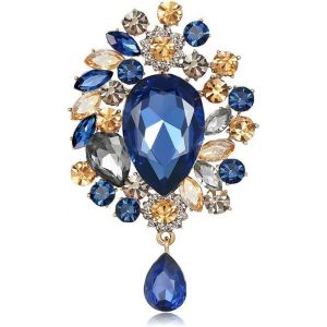 Broche Pendentif, Broche En Forme De Fleur, Broche Tendance Pour Femme, Broche De Mariage Pour Mariage/Fête/Bouquet De Fleurs - Neuf