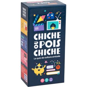 Chiche Ou Pois Chiche-Le Jeu Des Cr&eacute;ateurs De Quiz Room!-Quiz De Culture Amicale-Pour Soir&eacute;es En Famille Ou Entre Amis-A Partir De 4 Joueurs-Age : 14+ - Neuf