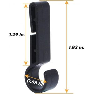 16 Pi&egrave;ces Clip De Casque Antid&eacute;rapant, Crochet De Casque, Lampe Frontale &Eacute;conomiseur De Lampe Frontale De Casque, Clips De Casque, Lampe Frontale De Casque De S&eacute;curit&eacute; Pour La Course &Agrave; Pied. - Neuf