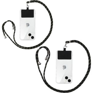 Universelle Lani&egrave;res De T&eacute;l&eacute;phone En Bandouli&egrave;re Avec Patch,Adjustable R&eacute;glable Amovible En Nylon Pendentifs Collier De Longe Porte-Cl&eacute;s Cordon Pour Plupart De T&eacute;l&eacute;phones Intelligents.[K14] - Neuf
