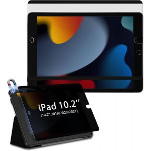 Amovible Magn&eacute;tique Protecteur D'&Eacute;cran Anti-Espion pour iPad 10.2 Pouces 9th/8th/7th Generation (2019/2020/2021), Filtre de Confidentialit&eacute;, Anti-Spy Film de Protection pour iPad 10,2 - Neuf