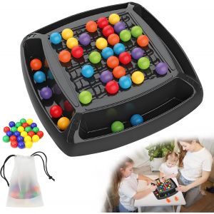 Eryi-Echiquier Intellectuel, Rainbow Ball Elimination Jeu De Société, Échiquier Intellectuel, Jeux Parent-Enfant, Développement Cérébral Des Enfants, Jeux De Table Familiaux (48) - Neuf