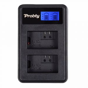 Double chargeur LCD pour Sony NP-FW50 NP FW50 NPFW50,pour Sony Alpha a6000 a6300 NEX-7 SLT-A37 DSC-RX10 DSC-RX10 7SM2 ILCE-7R 7S QX1-- - Neuf