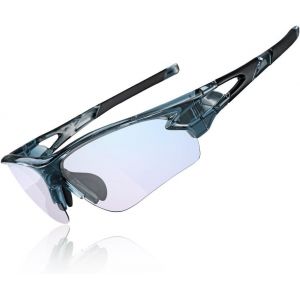 Ulteronixshop-Lunettes De Soleil Sport, Cyclisme Lunette Photochromiques Pour V&eacute;lo Vtt P&ecirc;che, Verres Transparents En Pc Anti-Uv400 Ultra-L&eacute;ger Unisexe - Neuf