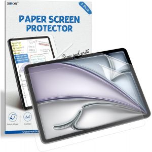 [2 Unités] Papier Protection Écran pour iPad Air 13 Pouces M2 2024, Protection Pet d¿écran Mate compatible avec Apple Pencil, Anti-Reflet/Anti-Empreintes, Décrivez et Dessinez Comme sur du Papier - Neuf