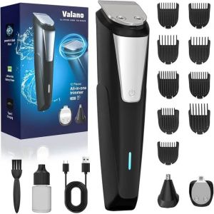 Valano Tondeuse 3-En-1 Homme: Cheveux, Barbe & Nez, Usb Recharge, 9 Accessoires (1-16 Mm). - Neuf