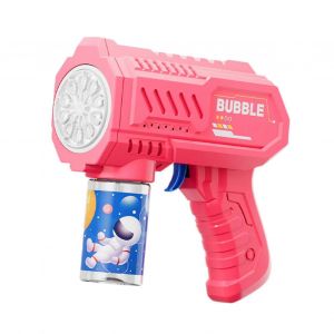 Machine &Agrave; Bulles Pour Enfants Avec Lumi&egrave;re 10 Trous Portable Tout-Petits Portable Souffleur &Agrave; Bulles Automatique Jouet Gar&ccedil;ons Filles Cadeau D'anniversaire - Neuf