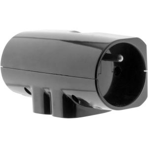 Ytfhg-Quadriplite: 2x 16a+2x 6a Latérale Glass Noir Tv Écran Plats - Neuf