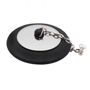 Bouchon de vidange en caoutchouc pour baignoire, cuisine et salle de bain - Neuf