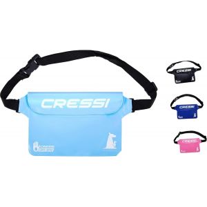 KALANKA-Cressi Kangaroo Dry Pouch - Poche Kangourou Impermeable en PVC de Haute Qualité pour Téléphone Portable et Objets, Taille Unique, Unisexe - Neuf
