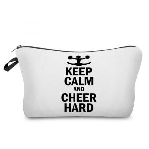 KADSL-Sac De Maquillage Pour Fille De Pom-Pom Girl, Sac Cadeau De Club, Sac À Cosmétiques Portable À Motif Personnalisé, Organisateur De Voyage, Sac De Rangement, Trousse De Toilette,Hz7817 Makeup Ba - Neuf