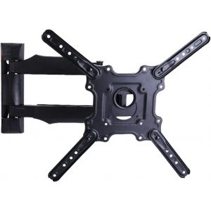 Loc-Support Mural Pivotant Pour Télév Urs De 26 À 60"" Jusqu'À 27,2 Kg/60 Lbs,Extensible,Inc Ble ¿ Vesa 400 X 400 Cm ¿ Noir - Neuf