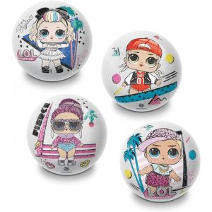 KAL-Mondo Glitter Ball Lol Surprise 8001011056415 Boules Anti-Stress, Caoutchouc, Multicolore, Diam&egrave;tre 100 Mm - Neuf