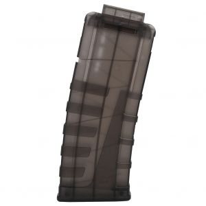 Chargeur De Rechange Durable Pour Pistolet Jouet A 10 Flechettes, Chargeur A Balles Souples, Gris Transparent - Neuf