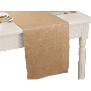 Chemin De Table En Jute 275 X 30 Cm Pour La D&eacute;coration Int&eacute;rieure Et La Protection De La Table - Neuf