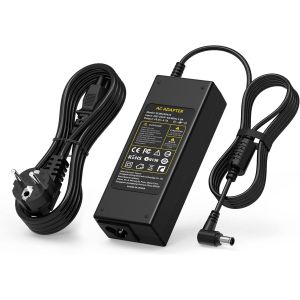 90W Chargeur Ordinateur Portable pour Sony VAIO PCG VGN VGP SVE14 SVE15 VGP-AC19V20 VGP-AC19V33 VGP-AC19V31 VGP-AC19V37 VGP-AC19V43 PCG-71311M PCG-71212M Adaptateur Alimentation 6,5 * 4,4mm - Neuf
