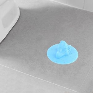 HJLIAN Drain de sol de douche en gel de silice, drain de salle de bain, noyau de fuite, carre 30 x 30 cm (15 cm) - Neuf
