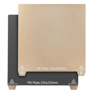 Upgrade Plaque PEI Double face Plaque magnétique PEI/PC 235x235mm pour Ender3/3 Pro/3 V2/Ender 3 S1 Pro/Ender 3 Neo/Voxelab Aquila Imprimante 3D - Neuf