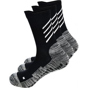 Chaussettes De Football Antid&eacute;rapantes Pour Homme Et Femme, Rembourr&eacute;es, En Coton, Respirantes, Pour Rugby, Basket-Ball, Yoga, Gym, 36-42 43-49 - Neuf