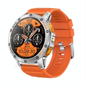 Montre Connectée Sport Avec Écran Amoled Et Appels Bluetooth Orange 2 Yonis - Neuf