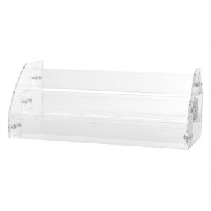 Presentoir De Rangement Transparent A Trois Niveaux Pour Cosmetiques, Rouge A Levres, Vernis A Ongles - Neuf