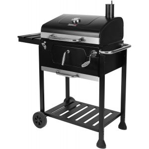Ulteronixshop-Royal Gourmet Barbecue au charbon de bois - 59 x 42 cm - Noir - Neuf
