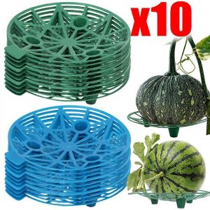 10/1Pcs Légumes Plateau de Fruits Rack Pastèque Stand Antifongique Plante Support Panier Cadre Melon Courge Citrouille Support Protecteur - Neuf