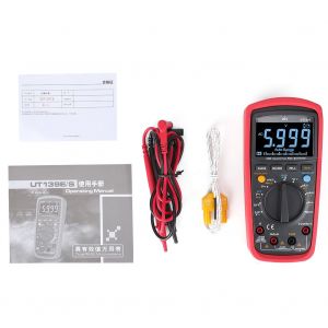 Multimetre numerique True RMS UNi T UT139S, voltmetre AC/DC, amperemetre, testeur Loz LPF avec ecran EBTN - Neuf