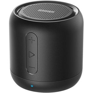 ChenQuanSarl-Soundcore Mini Enceinte Bluetooth - Mini Enceinte Bluetooth Portable Avec Autonomie De 15 Heures, Port Micro Sd, Micro Et Basses Renforcées - Neuf
