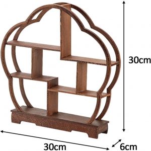 Présentoir en Bois, présentoir Chinois en Bois, Support Organisateur de Garde-Manger, Support à Cupcakes en Bois Robuste, pour pâtisserie de Table de - Neuf
