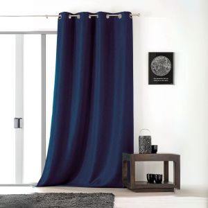 Rideau Uni Avec Oeillets - Neuf