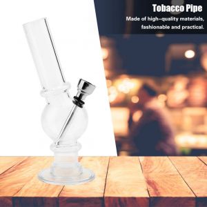 Pipe a fumer en acrylique portable et durable, pour tabac, cigarette, cigare - Neuf