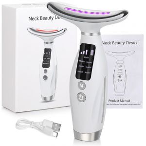 Appareil De Beauté Pour Le Cou Et Le Visage, Massage Par Vibrations Pour Le Visage Et Le Cou, Soins Personnels, Appareil De Beauté À Usage Domestique, Machine De Lifting Du Visage - Neuf