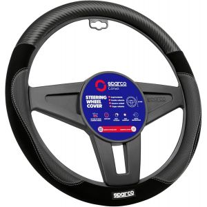 Kal-Housse De Volant S122 Noire En Daim + Pvc - Neuf