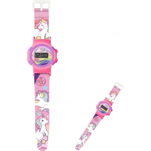 Kalanka-Montre Enfant, Montre Digitale Fille Garçon, Cadeau Fille 5 6 7 8 9 10 Ans, Montre Enfant 5 6 7 8 9 10 Ans (Bleu7) - Neuf