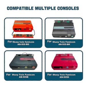 Pour Fdskey Disk System Drive Emulateur + Adaptateur De C&acirc;ble + Carte 4gb Avec &Eacute;cran Oled Pour Twin Famicom Emulator Blanc - Neuf