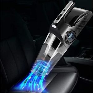 Aspirateur à Main sans Fil - Marque - Modèle - 6000Pa - Gonfleur de Voiture - LED - Neuf