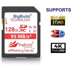 CMJAAGUR-128 Go U3 95Mo/S Carte M&eacute;moire Pour Canon Powershot Sx420 Is, Sx430 Is, Sx520 Hs, Sx530 Hs, Sx540 Hs, Sx60 Hs, Sx610 Hs, Sx620 Hs, Sx710 Hs, Sx720 Hs, Sx730 Hs, Sx740 Hs Cam&eacute;ra[M633] - Neuf