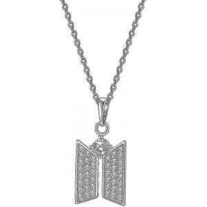 Kpop Bts Arm&eacute;e Collier Pendentif Bts Bangtan Gar&ccedil;ons Cubic Zirconia Bijoux Arm&eacute;e Fans Cadeaux Pour Femmes Filles Gar&ccedil;ons Style-01 - Neuf
