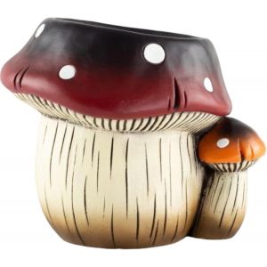 Lbgwp60-Pot De Fleurs En Forme De Champignon Pour Intérieur Et Extérieur, Taille Moyenne 21,5 Cm - Neuf