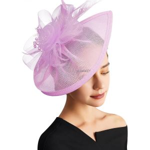 Tzf-Fascinator Chapeaux Tea Party Chapeau Vintage Pilulier Chapeau Bandeau Cocktail Chapeaux Pour Filles Et Femmes - Neuf