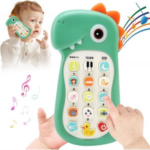 TDRFL-Jouets Telephone Bebe,Jouet Musical Bebe 1 An,Smartphone Bebe Enfant Avec Lumi&egrave;res Et Melodies,Jouet D'&Eacute;veil Cadeau &Eacute;ducatif Pour Enfant Fille Garcon Tout-Petits 6 9 12 18 Mois - Neuf