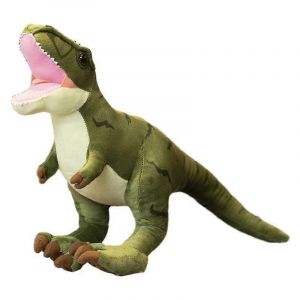 Poupée de dinosaure simulée Tyrannosaurus rex en peluche tricératops poupée de chiffon parc de dinosaures cadeau-Tyrannosaure rex - Neuf