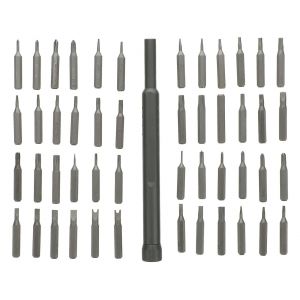 Coffret de tournevis &eacute;lectrique avec embouts de pr&eacute;cision et &eacute;tui de rangement - Neuf