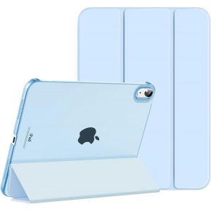 &Eacute;tui Pour Ipad (A16) 11e G&eacute;n&eacute;ration 11 Pouces En 2025,Ipad 10e G&eacute;n&eacute;ration 10,9"" En 2022,&Eacute;tui Mince En Pc Translucide Pour Ipad 11e G&eacute;n. Avec Touch Id,Bleu Ciel - Neuf