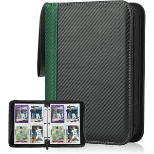 Mdy-Album De Cartes À Collectionner Pour 440 Cartes, Album De Collection Avec 4 Compartiments Et 55 Pages Pour Organiseur De Cartes, Reliure En Polyuréthane, Pour Cartes De Sport, Mtg, Tcg, Cartes - Neuf