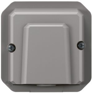 Sortie De C&acirc;ble &eacute;tanche Avec Serre C&acirc;bles 5mm &agrave; 13mm Plexo 16a 250v Ip55 Avec Enjoliveur - Finition Gris Legrand Leg069550l - Neuf