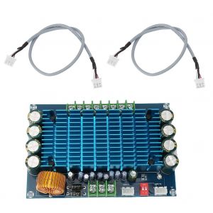 Carte d'amplificateur audio DC 12 V 4 x 50 W commutable 2/4 canaux pour voiture - Neuf