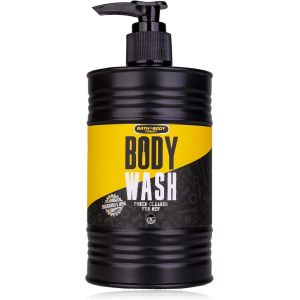 Eryi-Gel Douche/Body Wash Bath + Body Toolkit En Forme De Baril D'huile, 400 Ml, Parfum : Bois De Santal Et Musc ¿ Gel De Bain Et Douche Pour Homme - Neuf