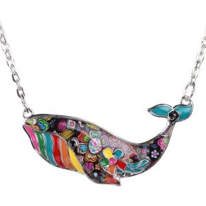 Kal-Collier Pieuvre Tentacule Pendentif Animaux Marins Pour Femme Fille Charms Bijoux Océan Cadeaux - Neuf